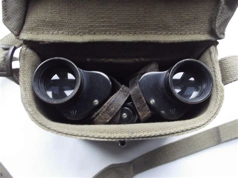 Ww Ptn Webbing Binocular Case Binoculars Dated Dbg