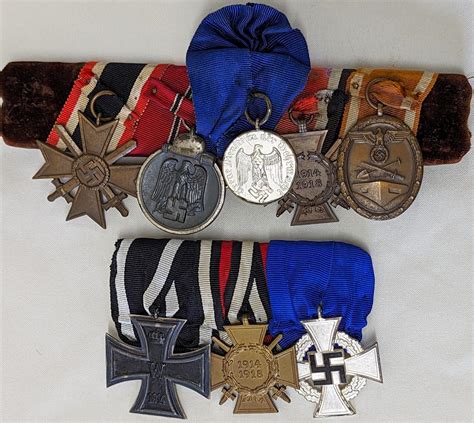 At Auction Ww Ww German Military Medal Bars