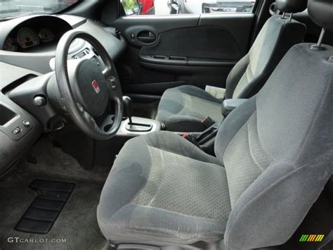 Grey Interior 2004 Saturn ION 3 Quad Coupe Photo #53625761 | GTCarLot.com