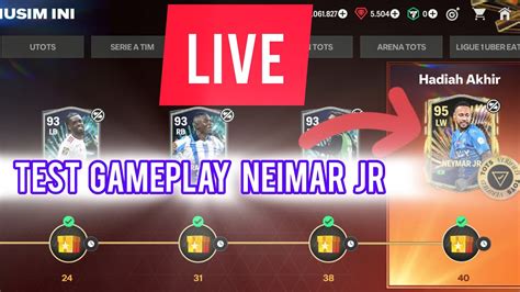 MENCOBA GAMEPLAY NEYMAR JR TOTS EA SPORT FC MOBILE