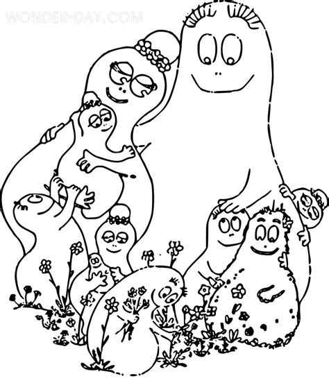 Malvorlagen Barbapapa 40 Druckbare Malvorlagen