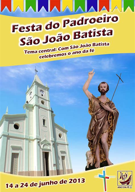 PAROQUIA SÃO JOÃO BATISTA Ultimas notícias da festa do Padroeiro