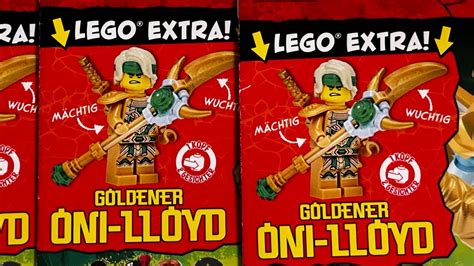 Lego Ninjago Magazine Mit Goldener Lloyd YouTube