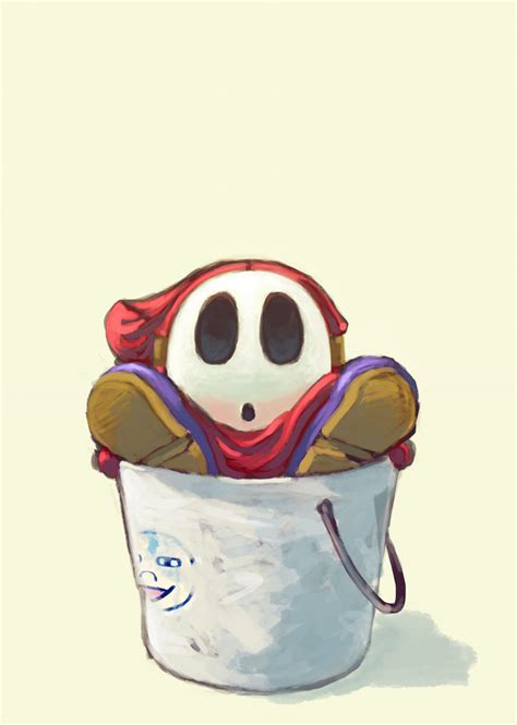 Shy Guy In The Bucket By Ybkt On Deviantart