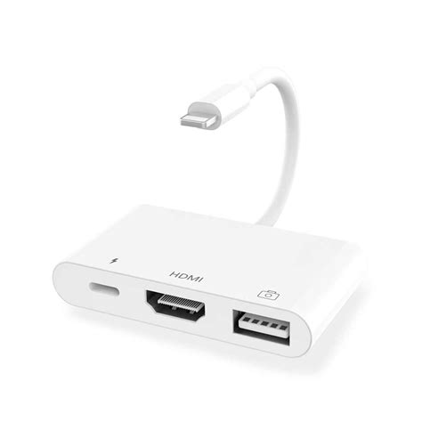 Coteetci Lightning OTG HDMI 3 in 1 Price in Bangladesh