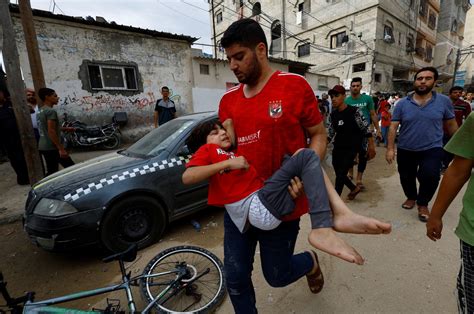 Les Enfants De Gaza Souffrent Les Attaques Doivent Cesser Maintenant