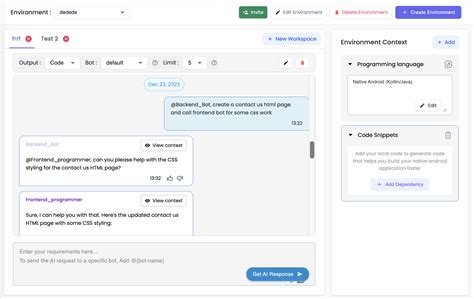 Create AI Chatbots (AI agents) easily with Workik for free