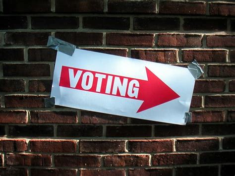 Voting | Voting sign at Edmund Burke School, Washington, DC,… | Flickr