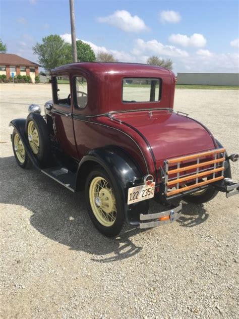 1931 Model A Ford Rumble Seat Coupe For Sale