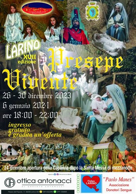 140 Figuranti In Scena A Larino Per Il Presepe Vivente Celebriamo La