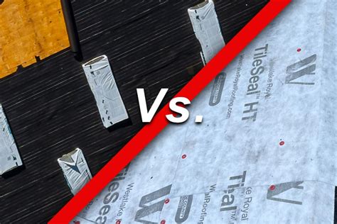 Asphalt Vs Synthetic Underlayment Craven Construction