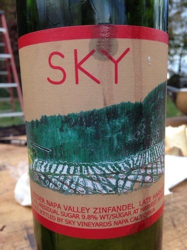 Sky Vineyards Late Harvest Zinfandel | Vivino US