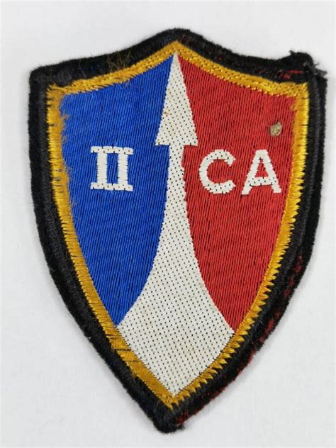 Frankreich Nach 1945 Stoffabzeichen Patch II CA 2 Corps D Armee