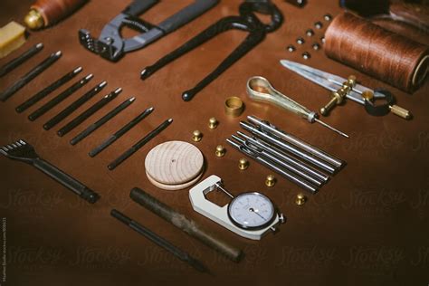 "Various Leather Work Tools" by Stocksy Contributor "MaaHoo" - Stocksy