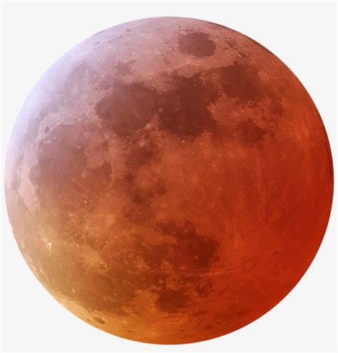 Red Moon Png Clip Art Image Lunar Eclipse Clipart Transparent Png The