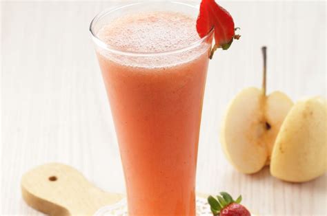 Resep Jus Pear Stroberi Minuman Segar Yang Rasanya Tak Bakal Bikin