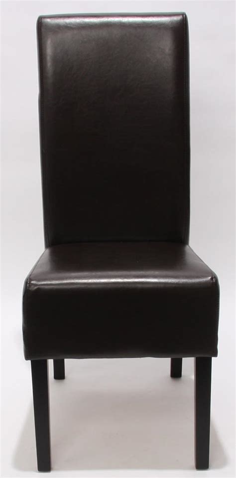 X Esszimmerstuhl K Chenstuhl Stuhl Latina Leder Braun Dunkle Beine Swisshandel