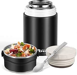 Amazon 27oz Stainless Steel Vacuum Insulated Thermos For Hot Food Wide Mouth Food