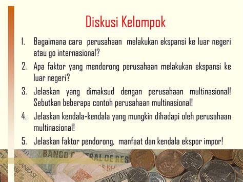 Diskusi Kelompok Bagaimana Cara Perusahaan Melakukan Ekspansi Ke Luar