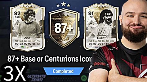 OTWIERAM 3x NOWE SBC o IKONĘ 87 CENTURION ZIDANE 92 z SBC to SZEF