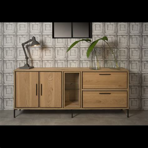 Ravenna Eiken Dressoir Deuren Laden Global Furniture Woonwinkel