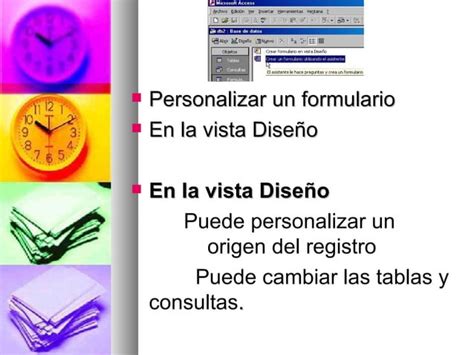 Formularios En Microsoft Access Ppt