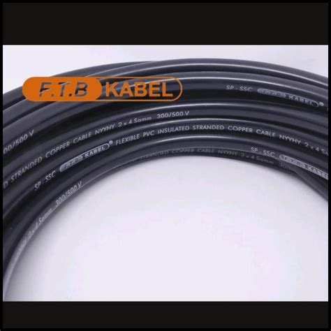 Jual Sni Ftb Kabel Solar Nyyhy 2X4 Sqmm 450 750V 50M Instant 2X4Mm