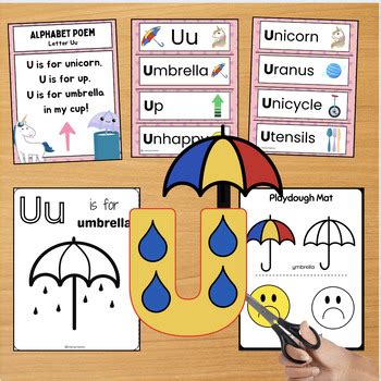 Letter U Phonics, Letter Recognition, Worksheets, Printables ...