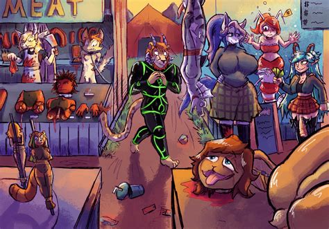 Taystie Park Food Court By Salisha Hentai Foundry