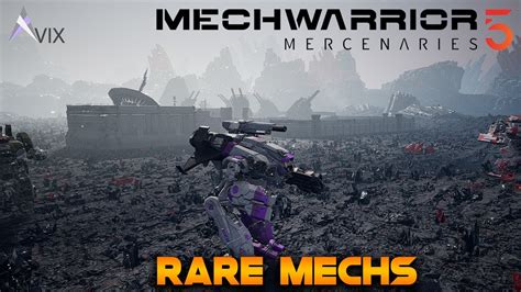 Rare Mechs Mechwarrior Mercenaries Youtube