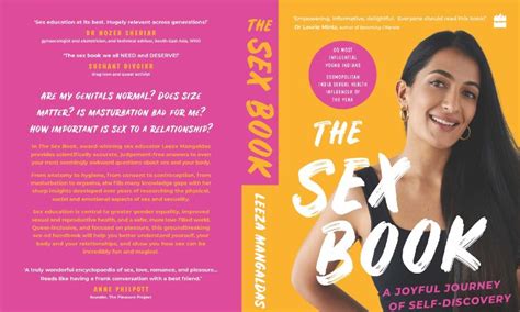 The Sex Book Leeza Mangaldas Answers Awkward Questions About Sex