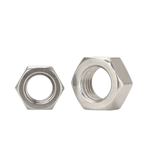 Metric Threads Hex Nuts In Stainless Steel China Metric Hex