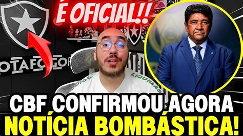 URGENTE EXPLODIU A BOMBA CBF ACABA DE AUTORIZAR ESCÂNDALO CONFIRMADO