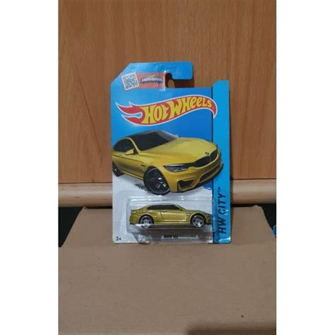 Jual Hot Wheels BMW M4 Gold Shopee Indonesia