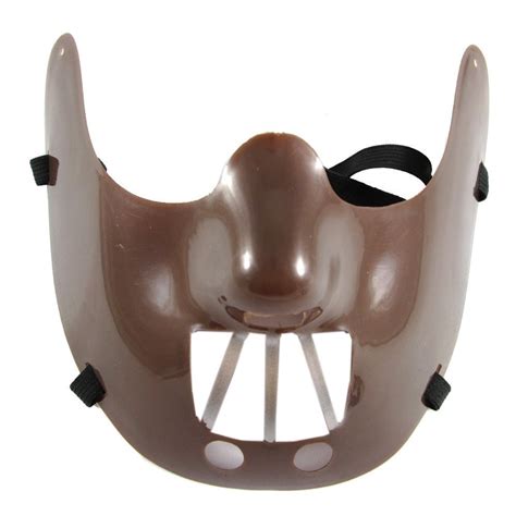 Маска Ганнибал Лектер / Лектор (Молчание Ягнят) (ПВХ), купить за 147 руб.