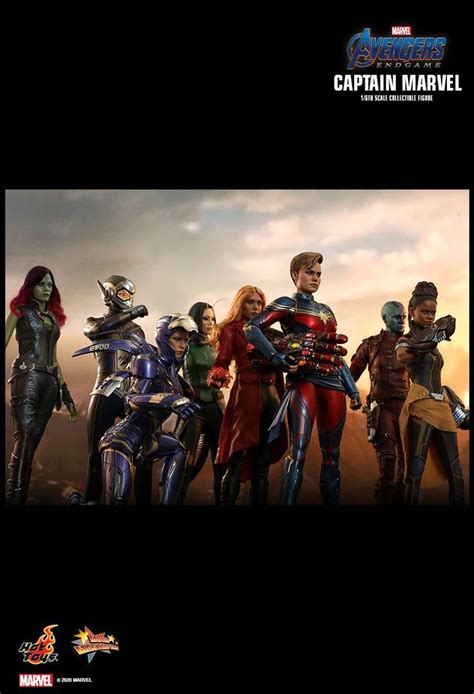 Avengers Endgame Captain Marvel Hot Toys Capitana Marvel