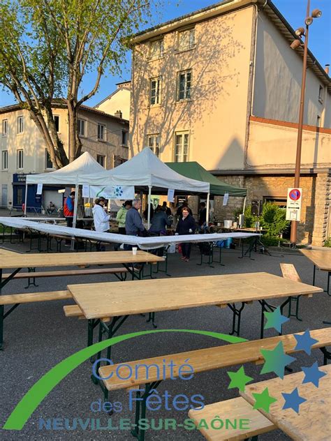 Foire du 1er Mai 2022 Comité des fêtes de Neuville sur Saône