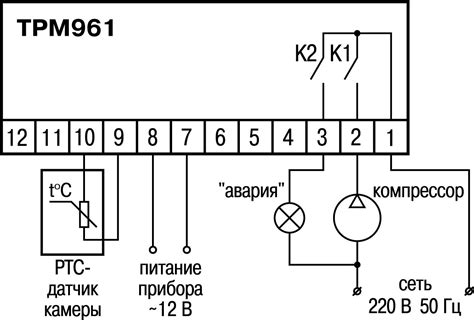 Схема подключения овен