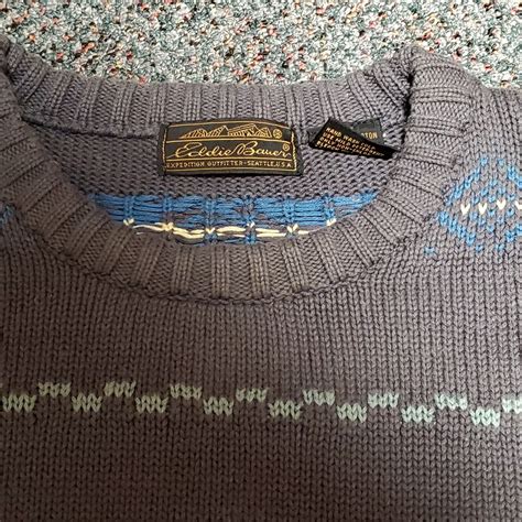 Vintage Eddie Bauer 1980s Chunky Knit Womens Sweater Gem