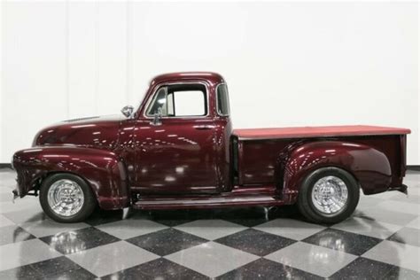 Vintage Classic Chevy Pickup Black Cherry 5 3l Ls V8 Auto Overdrive