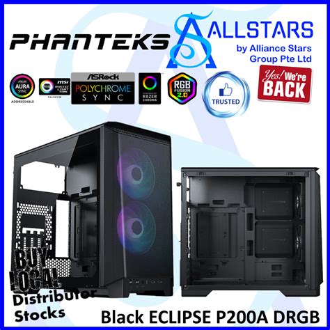 ALLSTARS We Are Back DIY Promo Phanteks Eclipse P200A ITX Chassis