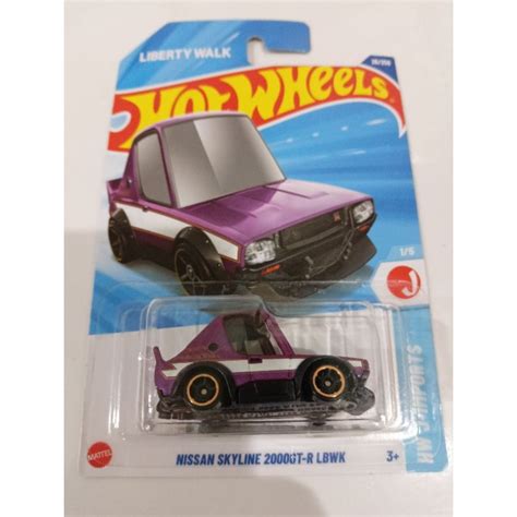 Hot Wheels Nissan Skyline GT R LBWK Shopee Malaysia