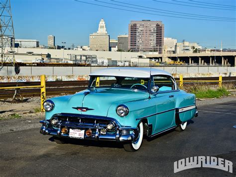 Blue Diamond 1953 Chevrolet Bel Air Lowrider Magazine