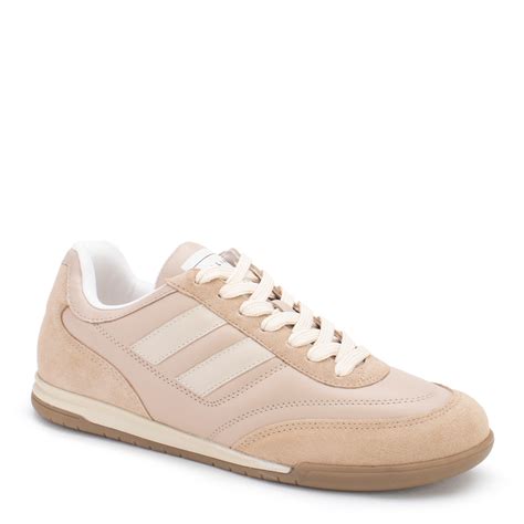 Tênis Couro Blake Camurça Lia Line Nude