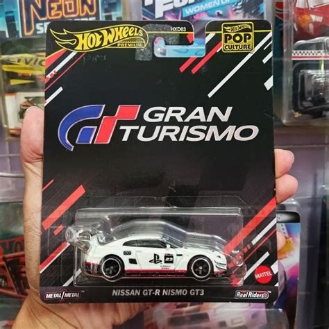 Hot Wheels Premium Nissan Skyline GT R Nismo GT3 Gran Turismo Pop Culture Series Shopee