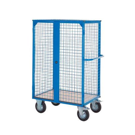 Distribution Trolley With Lockable GPCFDT601Y Warehouse Trolleys