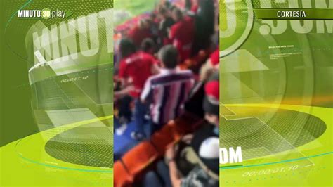 Hinchas Del Dim Se Dieron Puño Y Pata Dentro Del Estadio Vídeo