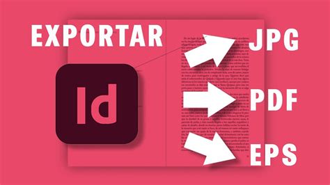 Exportar Archivo En Indesign Curso Indesign Youtube