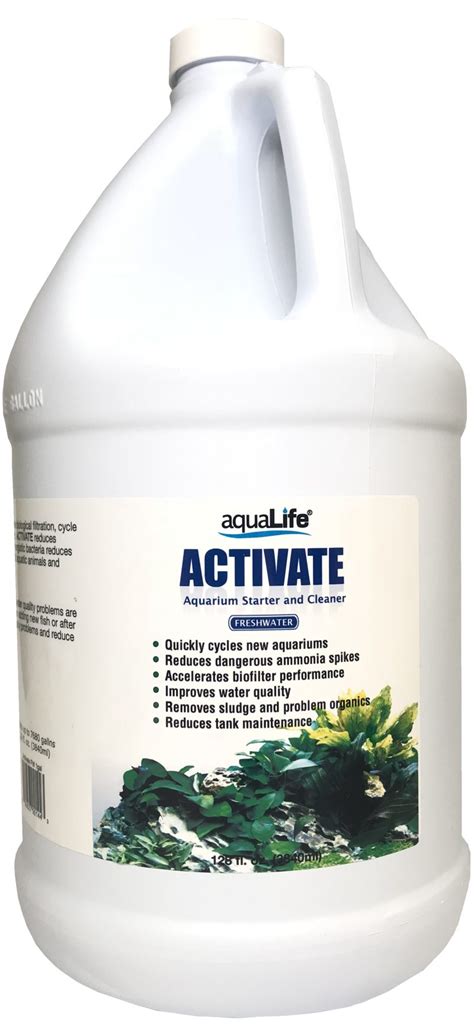 Activate Freshwater Gallon Aquarium Starter And Cleaner Aqualife