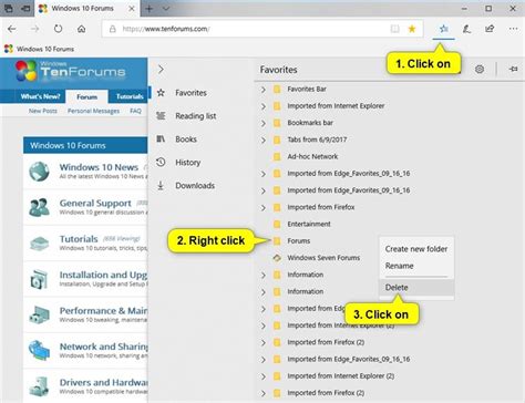 How To Add Remove Favorites In Microsoft Edge In Windows Tutorial Hot Sex Picture